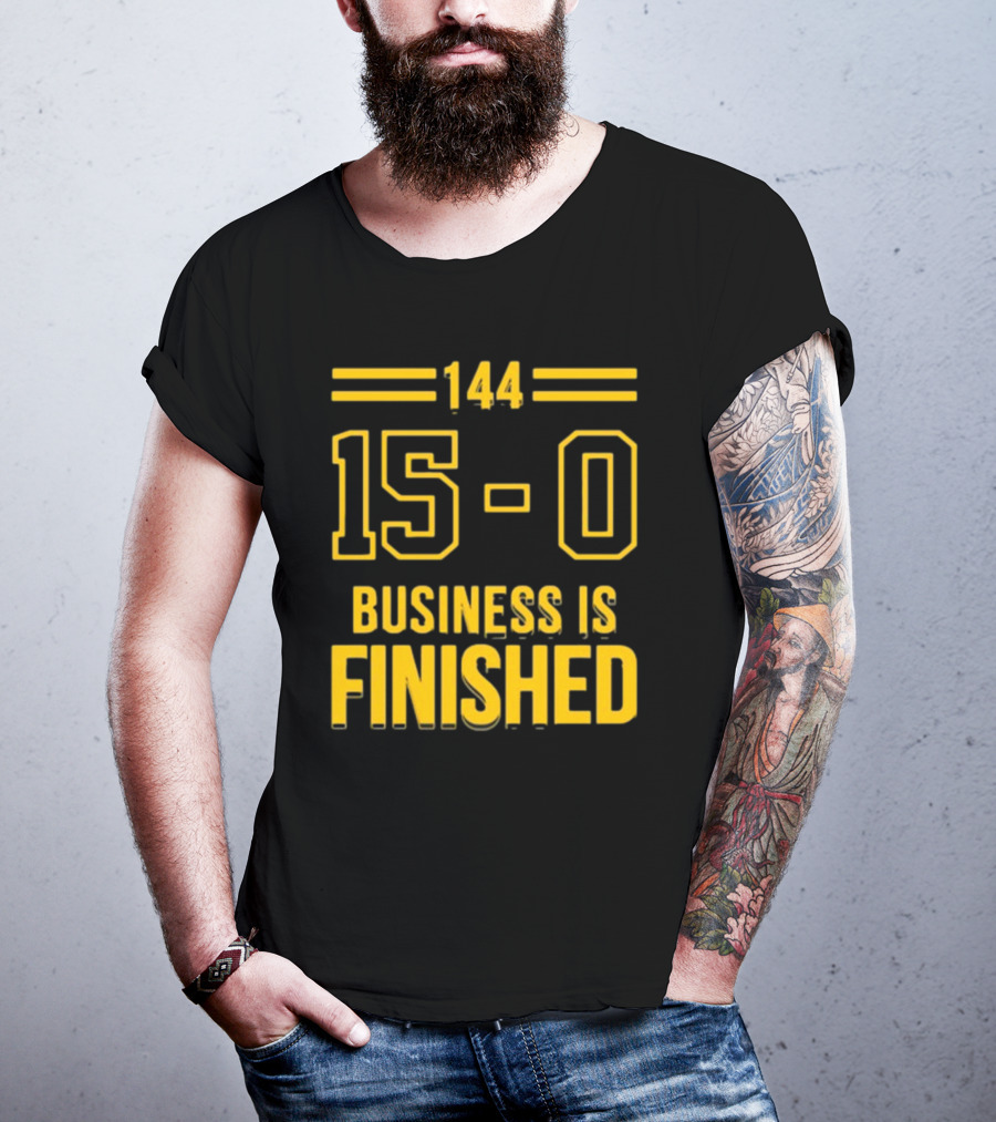 144 15-0 Business Is Finished Triblend T-Shirt