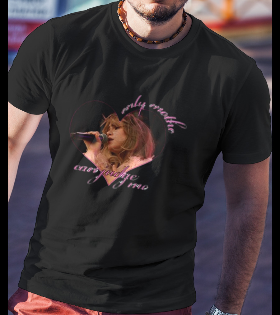 Sukiwaterhouse Only Mother Can Judge Me Heart Singer Microphone T-Shirt