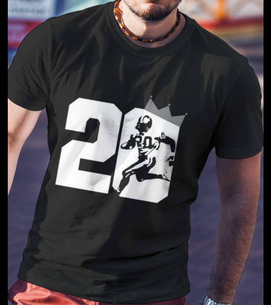 Barry King 20 Football Crown T-Shirt