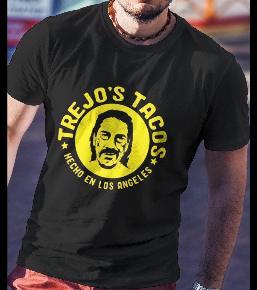Trejo's Tacos Hecho En Los Angeles Yellow T-Shirt