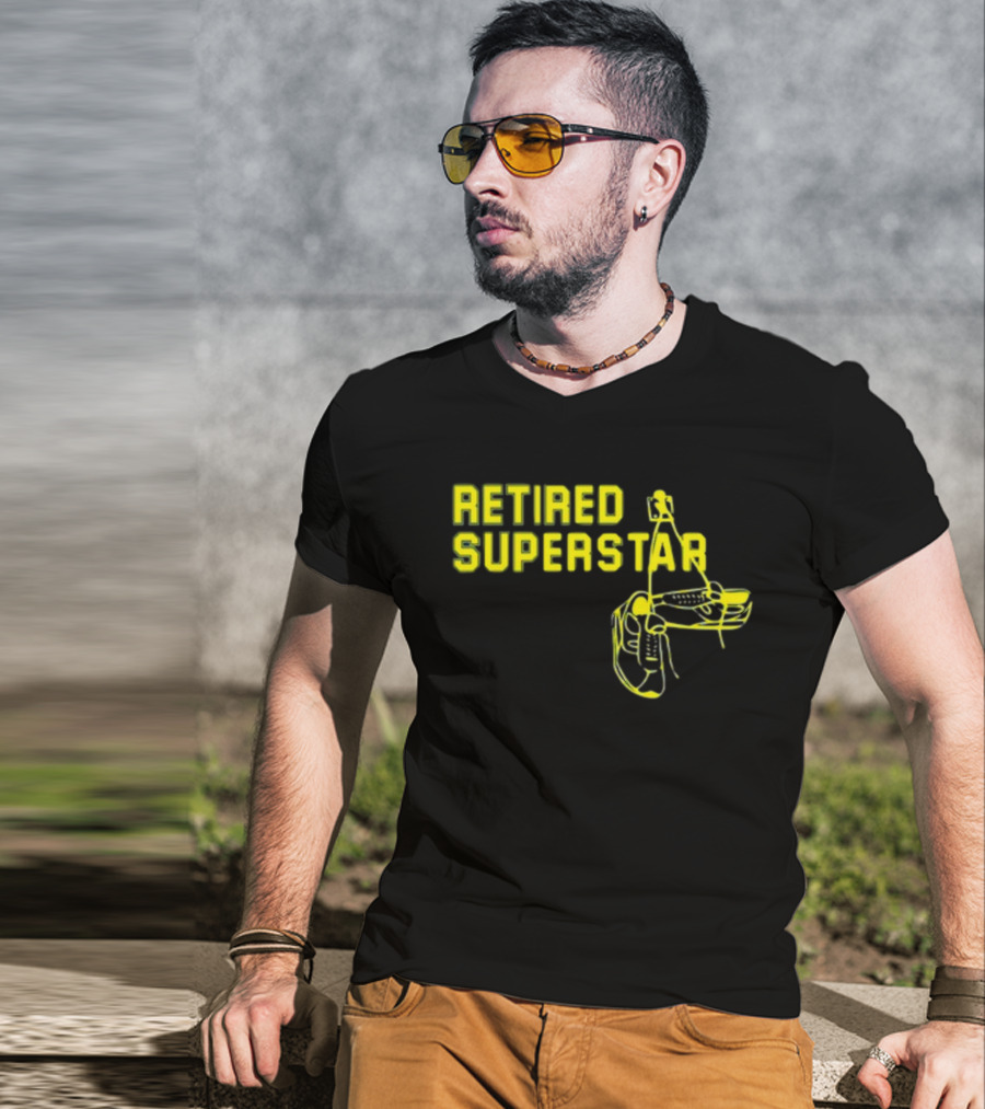 RETired Superstar Hanging Sneakers T-Shirt