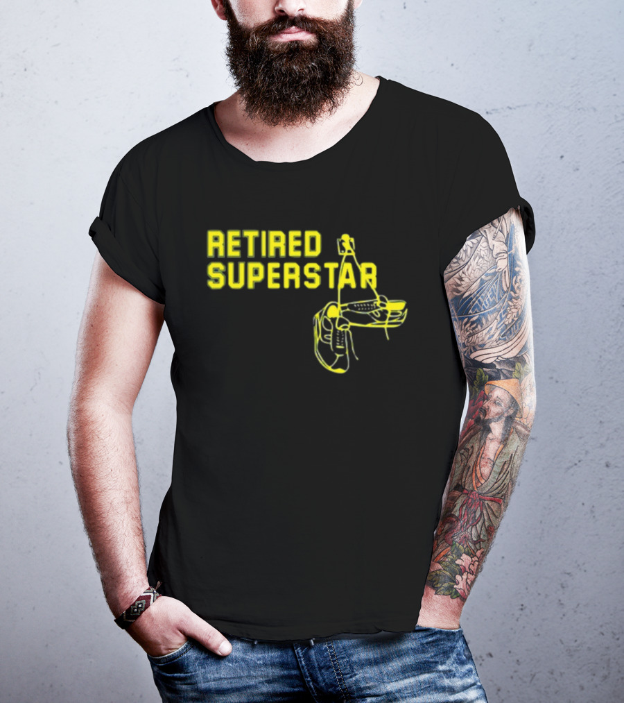 RETired Superstar Hanging Sneakers T-Shirt