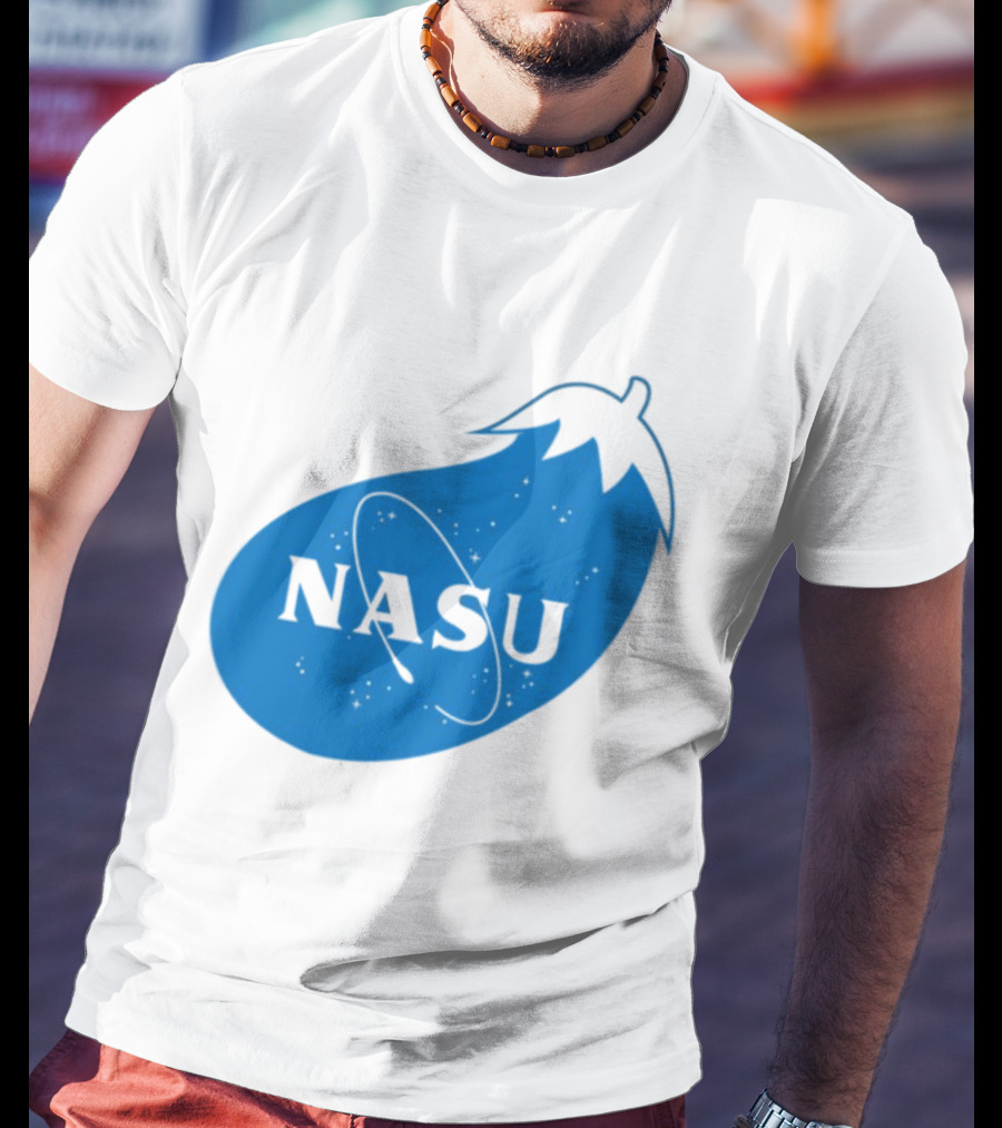 NASA Eggplant Nasu Space T-Shirt