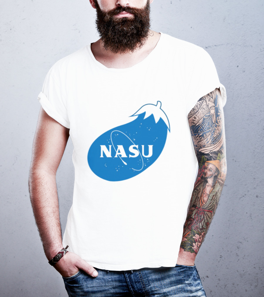 NASA Eggplant Nasu Space T-Shirt