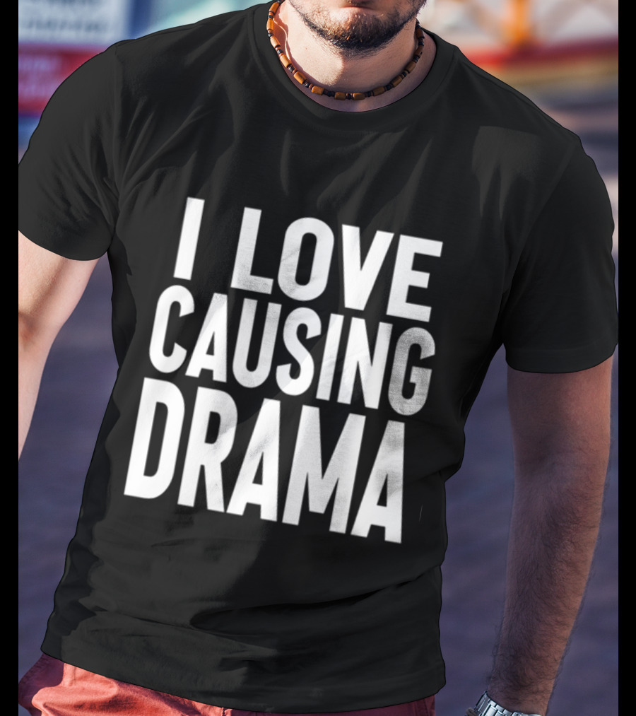 Jaded London I Love Causing Drama T-Shirt