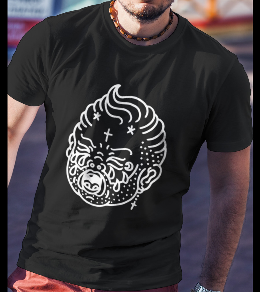 Wade Macneil Crybaby Monochrome T-Shirt