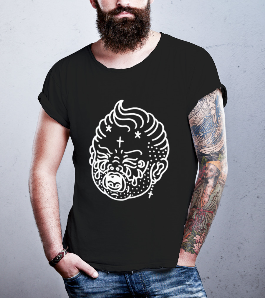 Wade Macneil Crybaby Monochrome T-Shirt