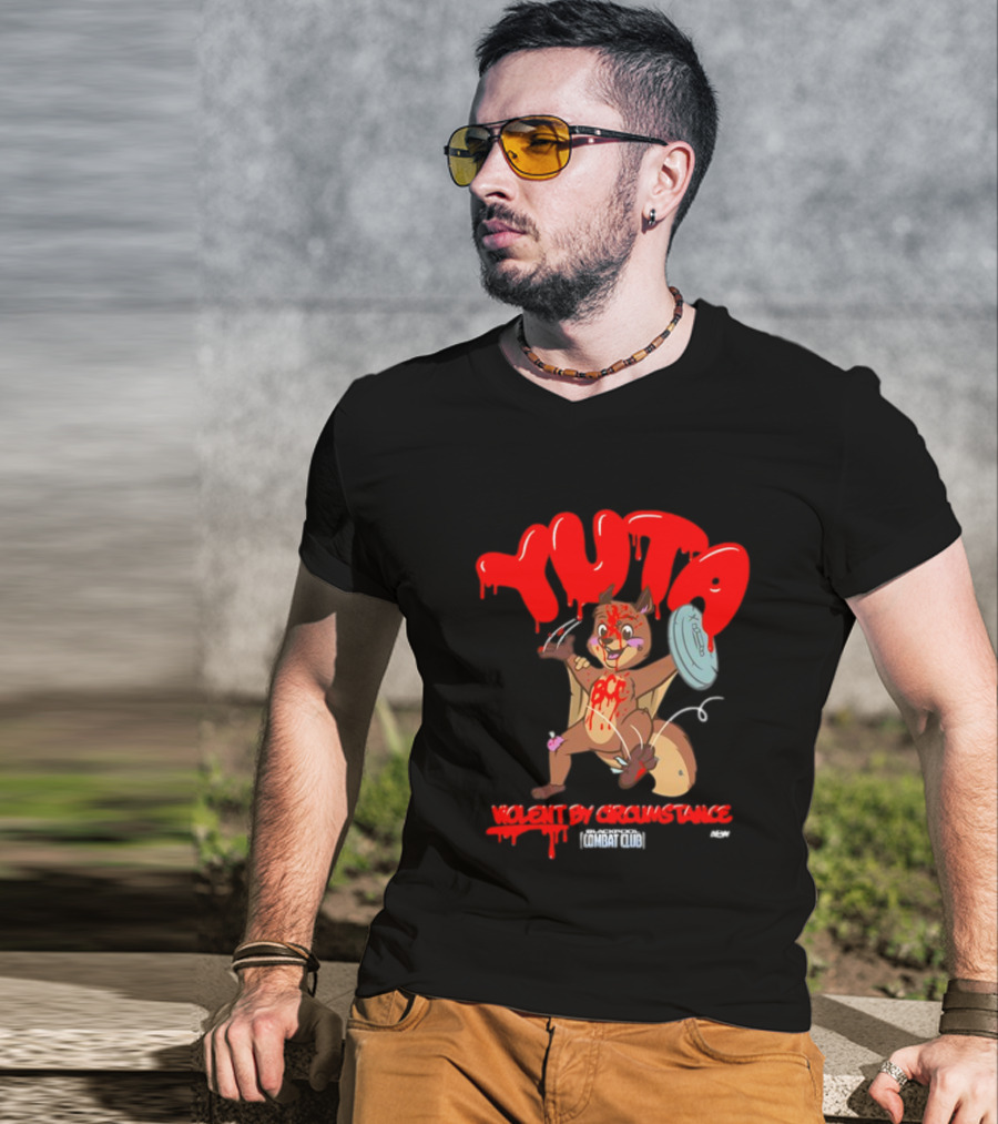 Yuta Violent By Circumstance BCC Combat Club Cartoon T-Shirt