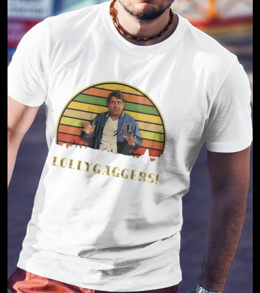 Lollygaggers Vintage Retro Rainbow Jacket T-Shirt