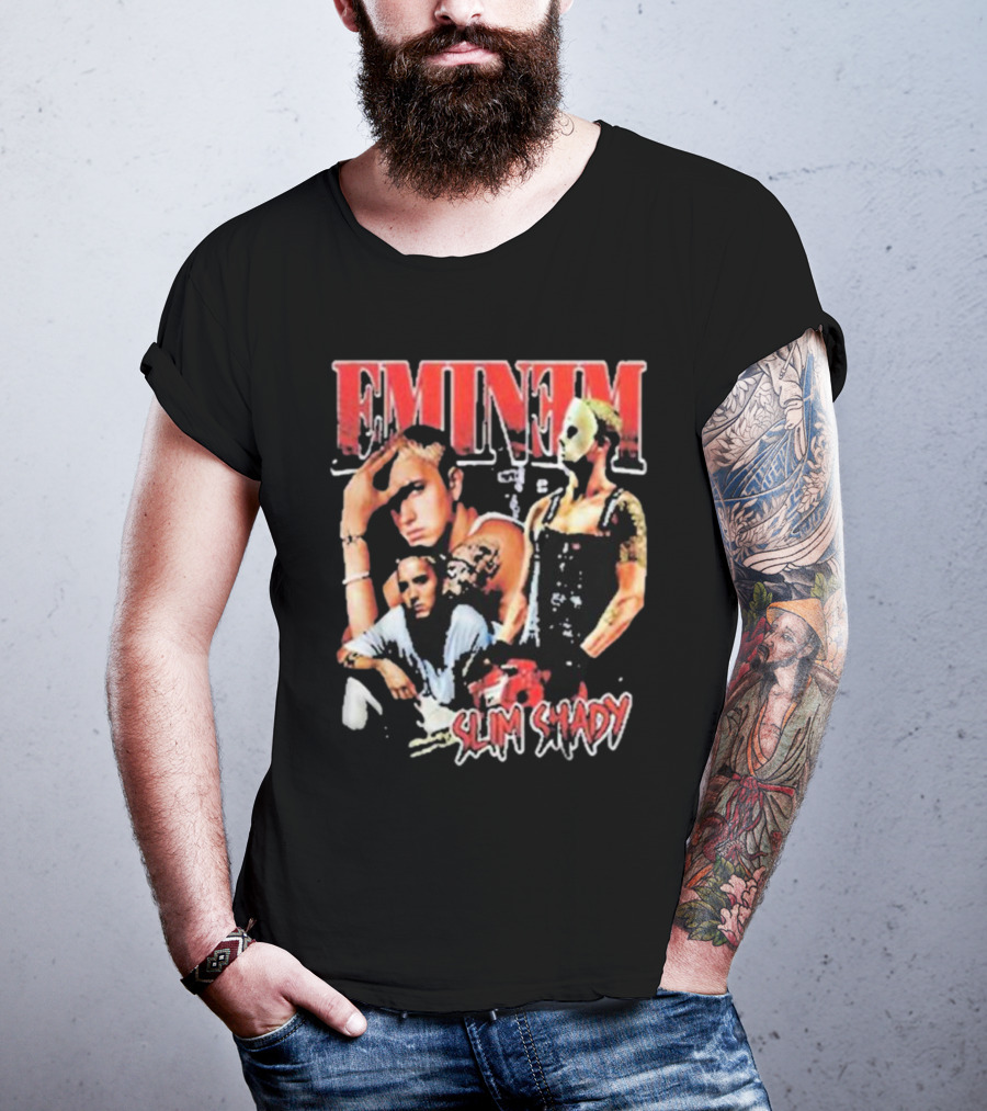 Eminem Slim Shady Show Eminem舒适 T-Shirt