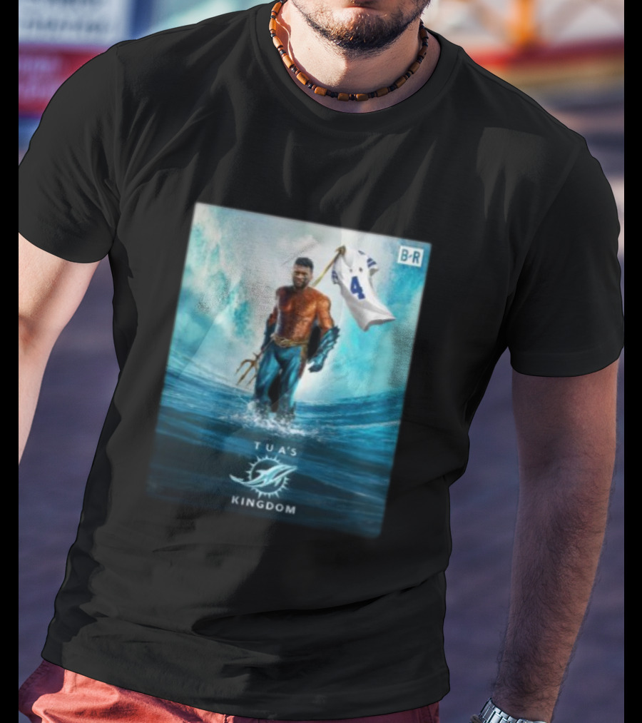 Tua's Kingdom Dolphins Conquer Cowboys B/R T-Shirt