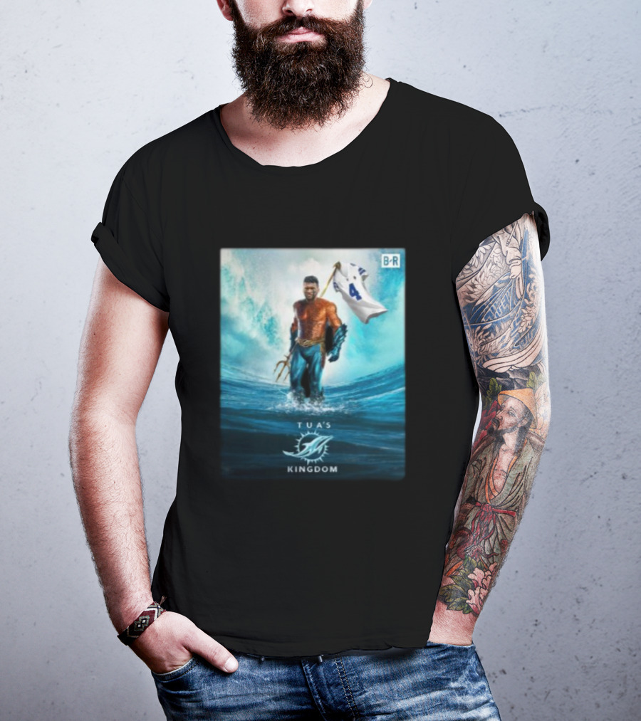 Tua's Kingdom Dolphins Conquer Cowboys B/R T-Shirt