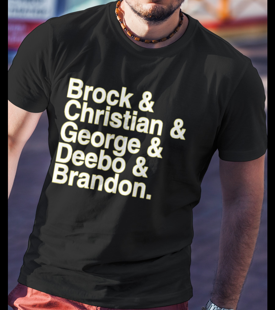 Brock And Christian And George And Deebo And Brandon T-Shirt