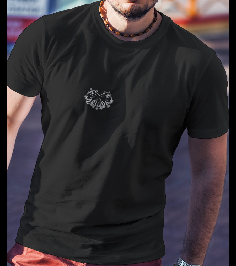 Trend Tech Lightweight Tt Bodybuilding Dual Tiger Emblem T-Shirt