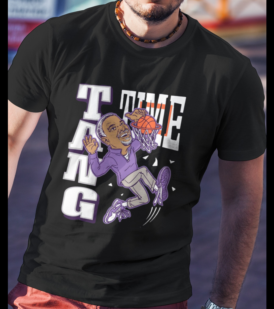 Charliehustle Tang Time Coach Jerome Basketball Slam Dunk T-Shirt