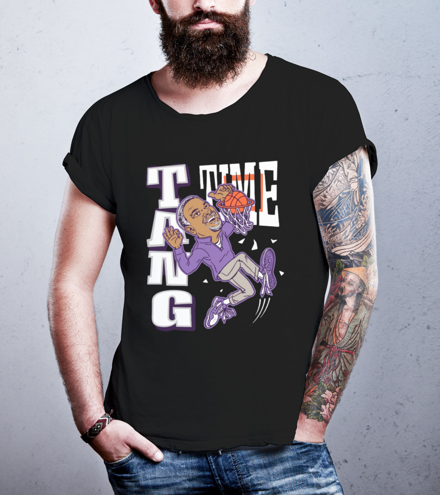 Charliehustle Tang Time Coach Jerome Basketball Slam Dunk T-Shirt