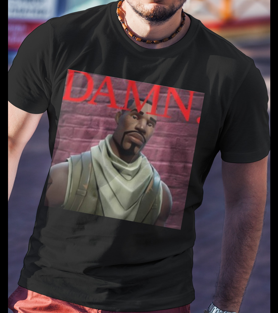 Rroguethreads Kendrick Lamar Spitfire Damn Brick Wall Character T-Shirt