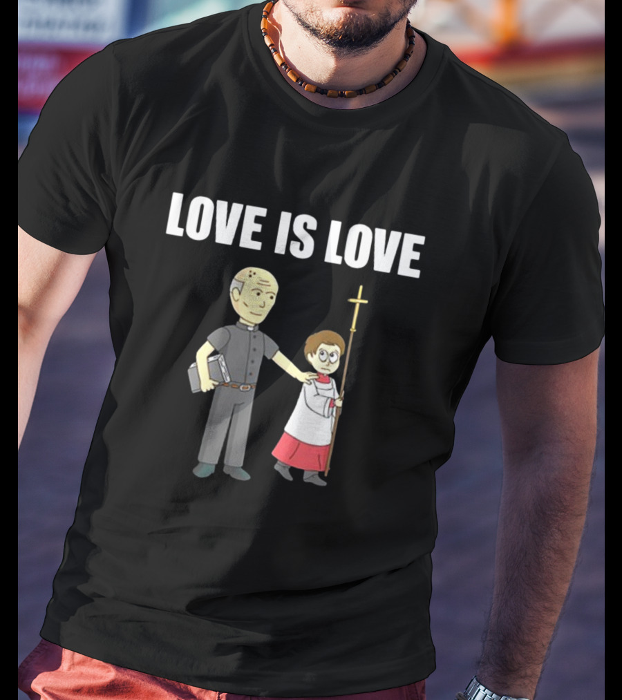 Love Is Love Clergy And Choirboy T-Shirt
