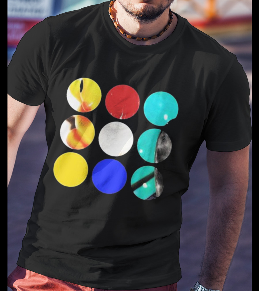 Fleshwater Sounds Of Grieving Circles Color Palette T-Shirt