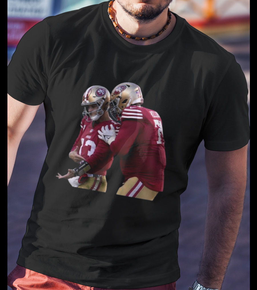 Nick Newman Brock Purdy San Francisco 49ers Football Team Players T-Shirt