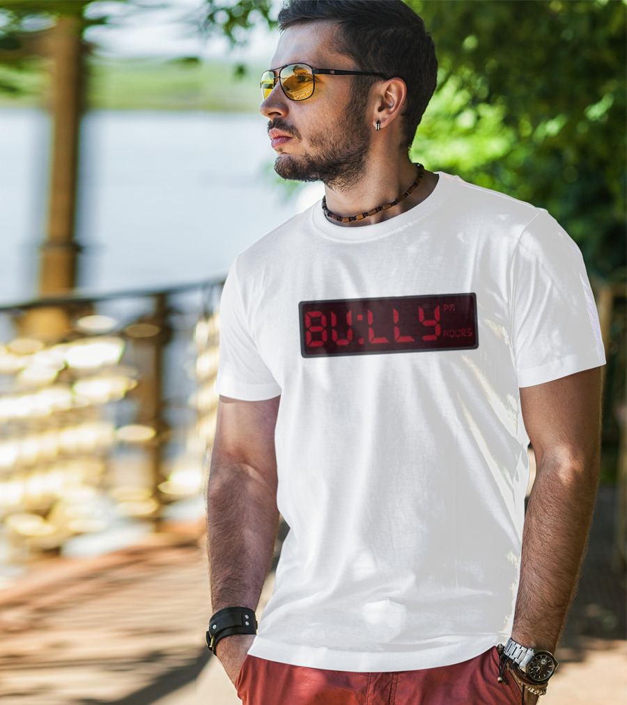 Bully Hours Digital Clock Display T-Shirt