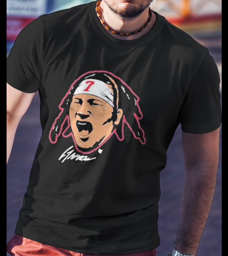 C J Stroud Swag Head 7 Signature T-Shirt