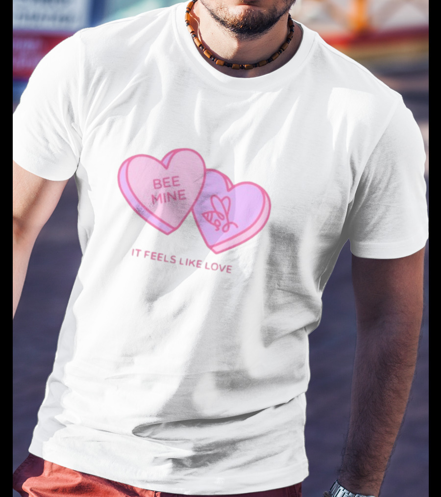 Bee Mine Heart It Feels Like Love T-Shirt