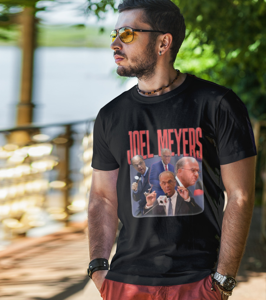 Joel Meyers NBA Announcer Speaker Broadcaster Compilation T-Shirt