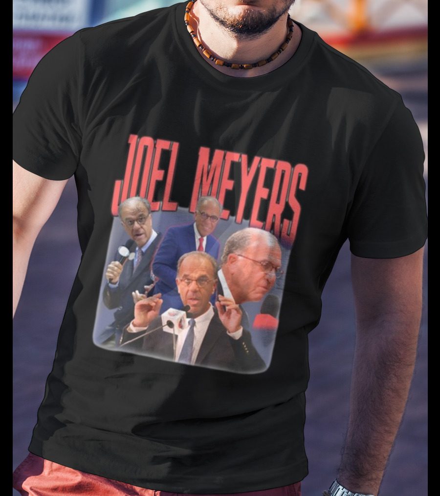 Joel Meyers NBA Announcer Speaker Broadcaster Compilation T-Shirt