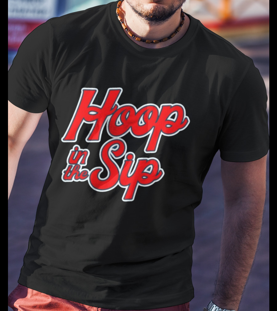 Collegecornerstore Hoop In The Sip T-Shirt