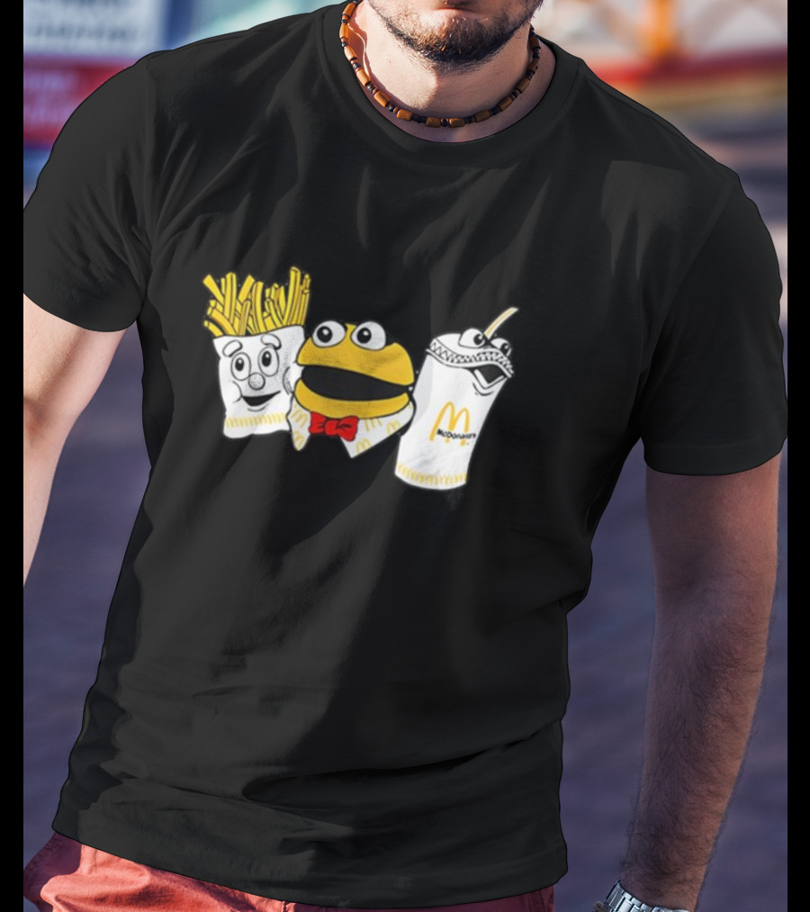 Goldenarachesunlimited McDonald's Meal Buddies Burger Fries Drink T-Shirt