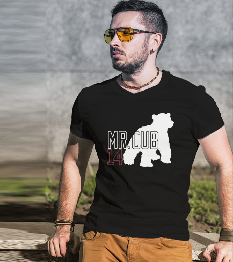 Mr. Cub 14 Silhouette Bear T-Shirt