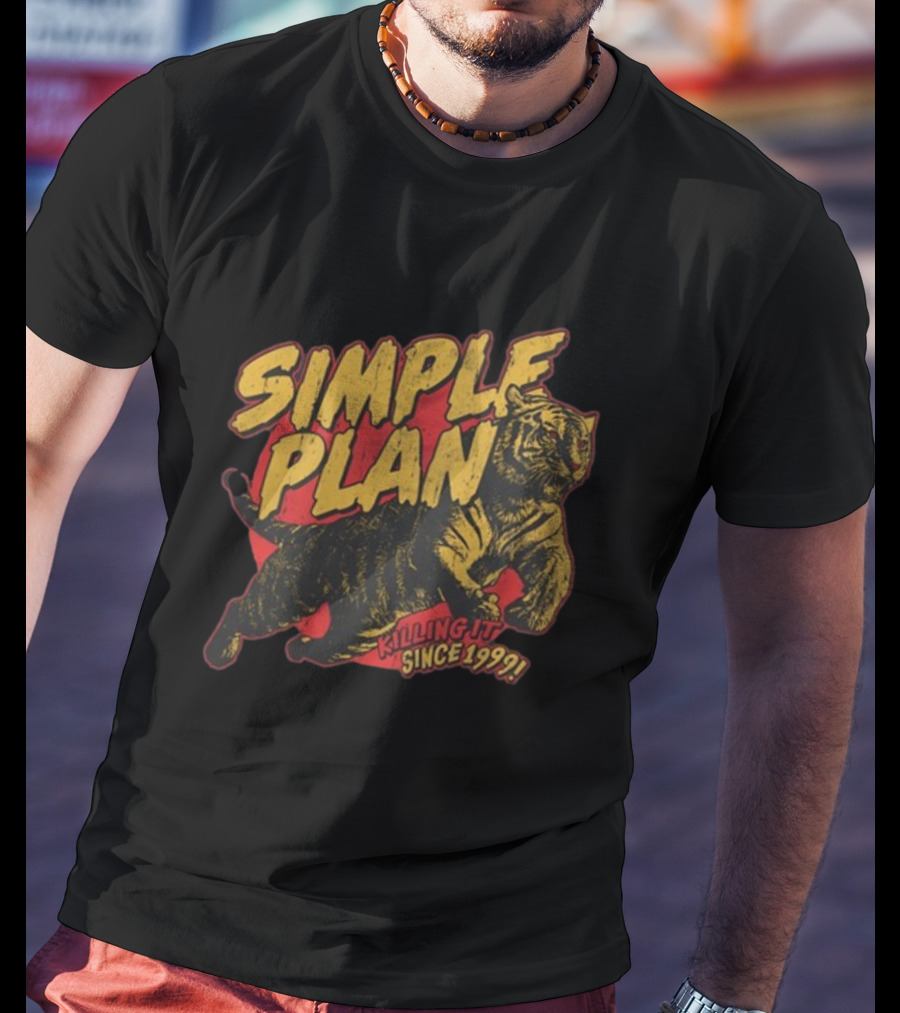 Simple Plan Killing It Since 1999 Tiger T-Shirt
