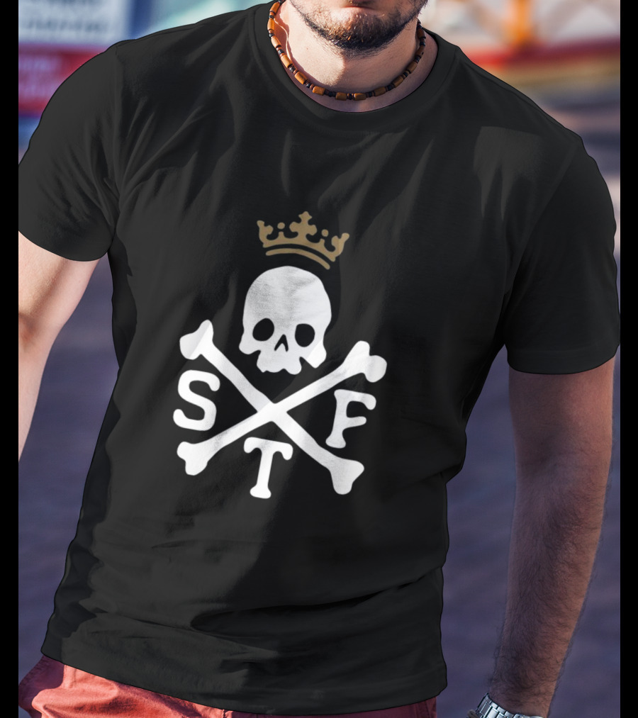 Glenn Beck STF Skull And Bones Crown T-Shirt