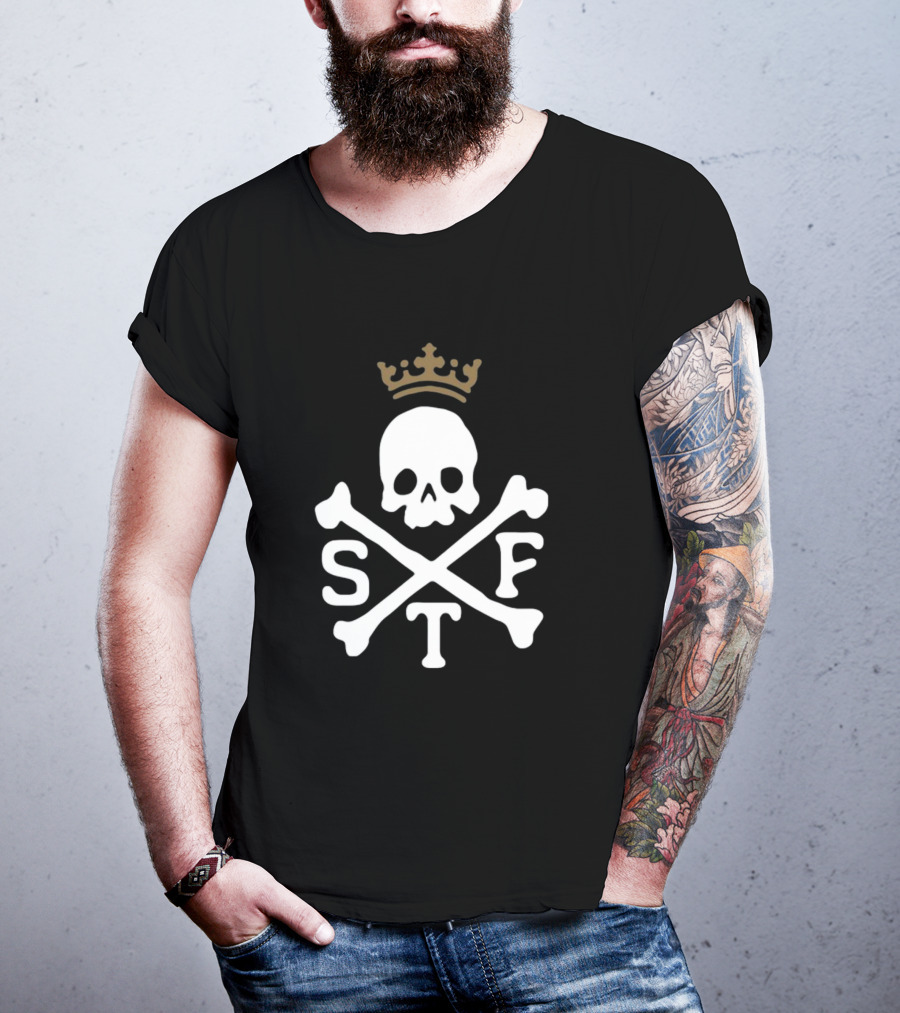 Glenn Beck STF Skull And Bones Crown T-Shirt