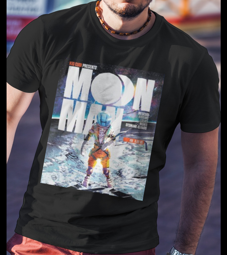 Kid Cudi Presents Moon Man Mescudi Riggins Dot Da Genius Monti Otsmane-Elhaou T-Shirt