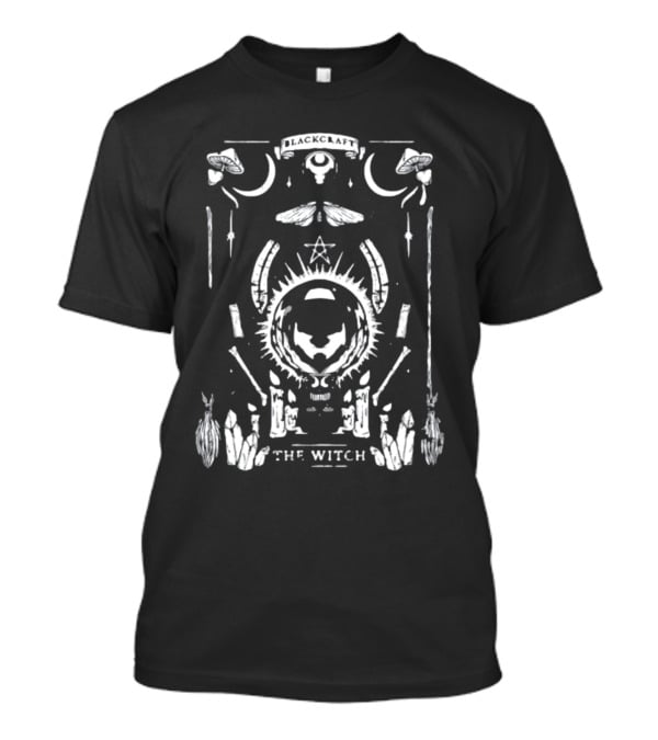 Blackcraft Cult The Witch Tarot Blackcraftcult Store Mystic Symbolism T-Shirt