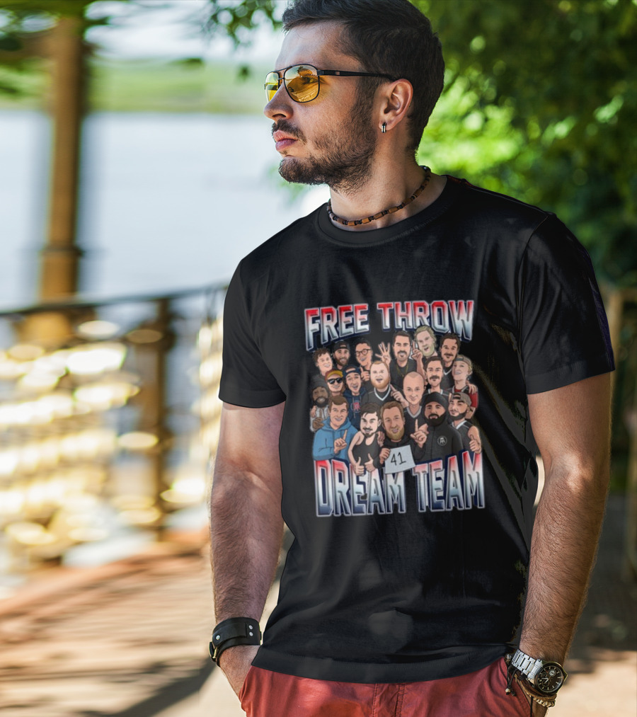 Free Throw Dream Team 41 Group T-Shirt