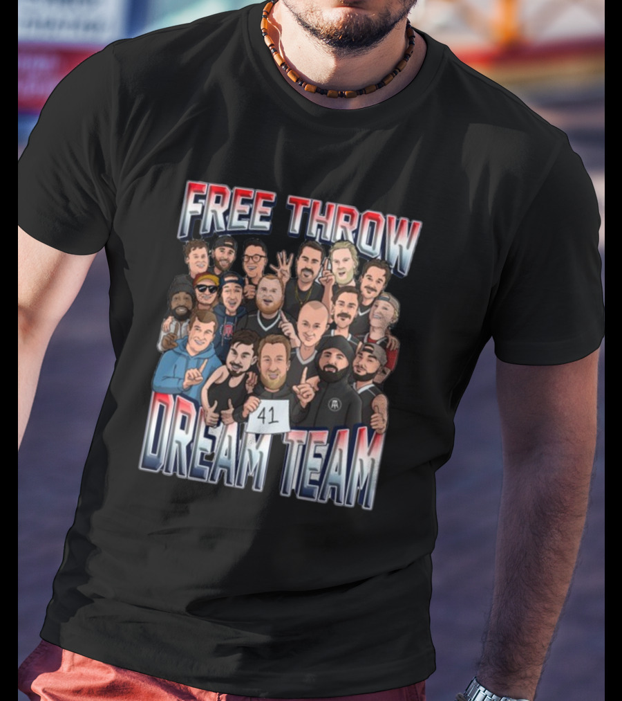 Free Throw Dream Team 41 Group T-Shirt