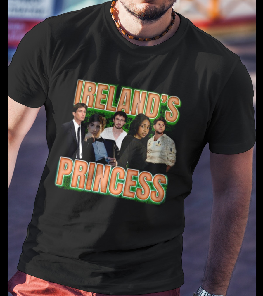 Ireland's Princess With Group Of Five People T-Shirt