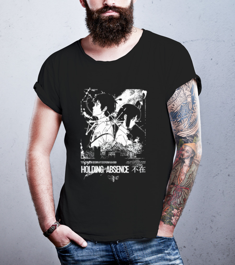 These New Dreams Holding Absence 不在 Anime-Inspired T-Shirt