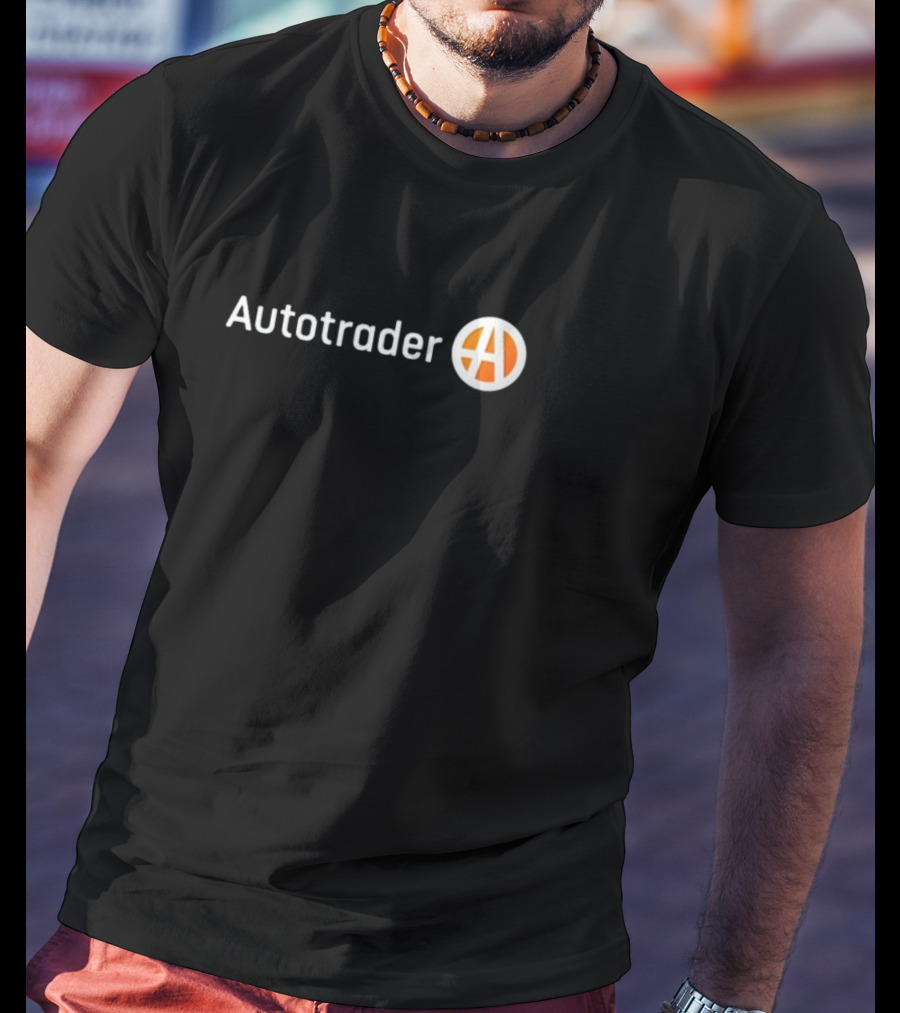 Autotrader Logo With Orange And White T-Shirt