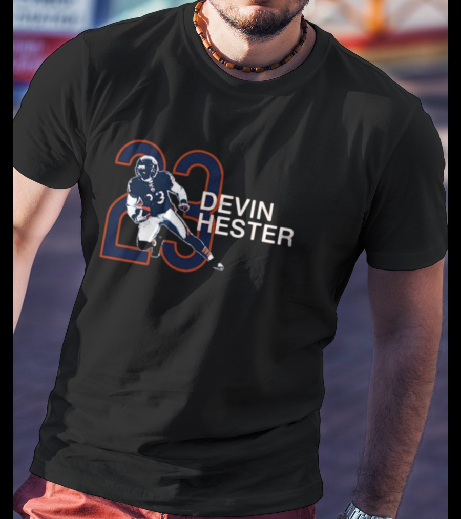 Devin Hester 23 Chicago Bears Return Specialist T-Shirt