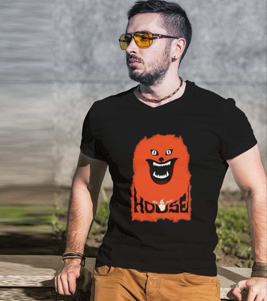 Justin Boldaji The House Hausu Cat T-Shirt