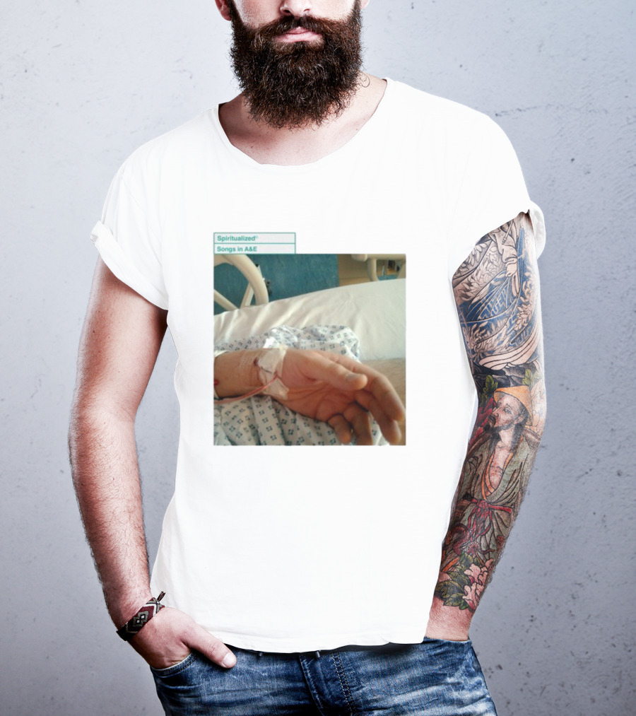 Spiritualized Album Songs In A&E Hospital Bed Scene T-Shirt