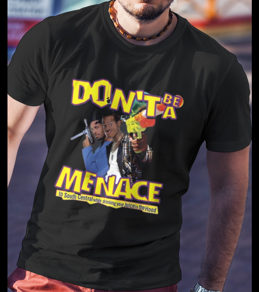 Channing Crowder Wearing Don't Be A Menace To South Central While Drinking Your Juice In The Hood T-Shirt