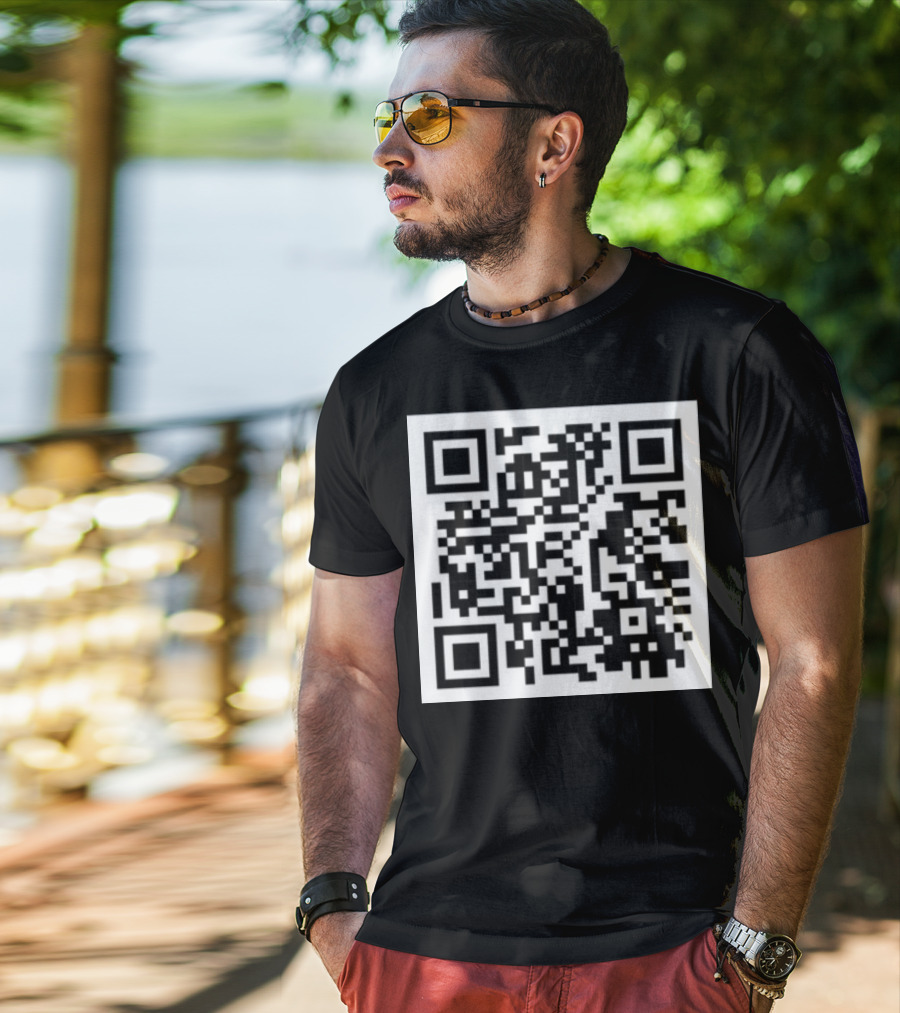 Shitheadsteve QR Code Leave A Tip T-Shirt