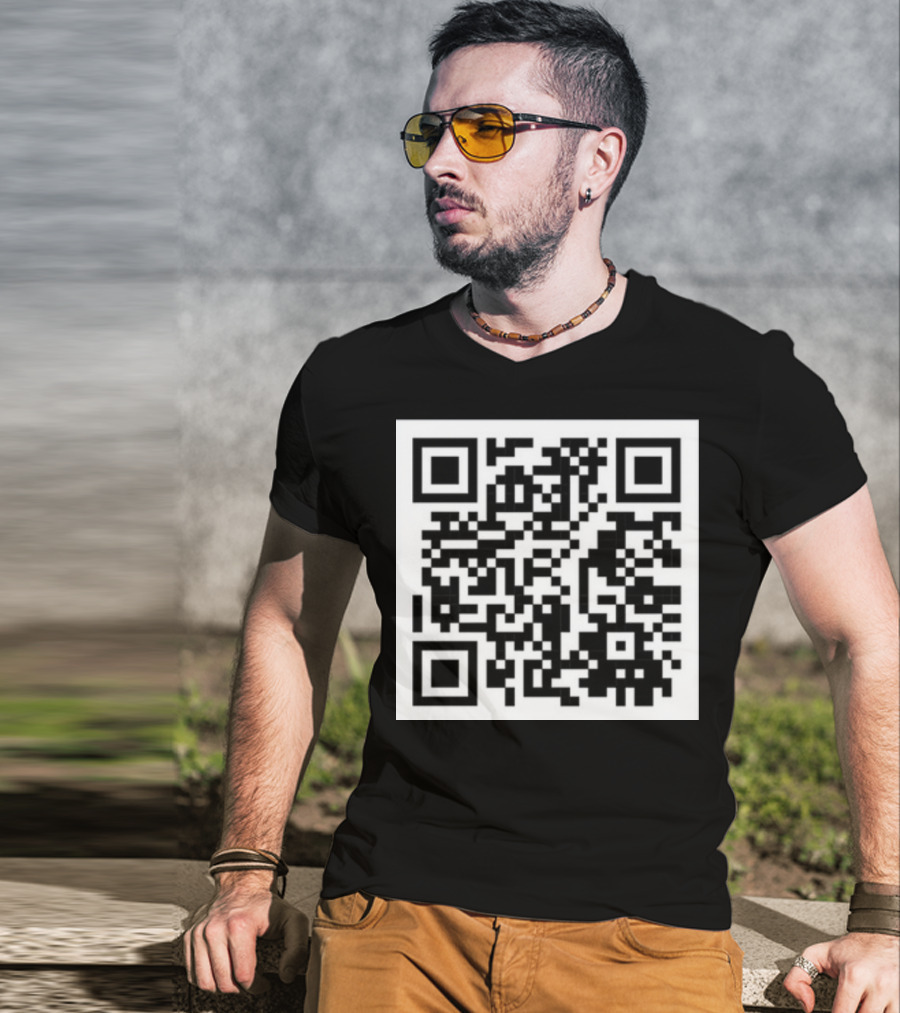 Shitheadsteve QR Code Leave A Tip T-Shirt