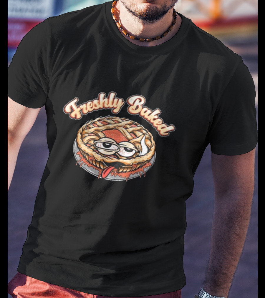 Freshly Baked Four Twenty Pie With Eyes And Tongue T-Shirt