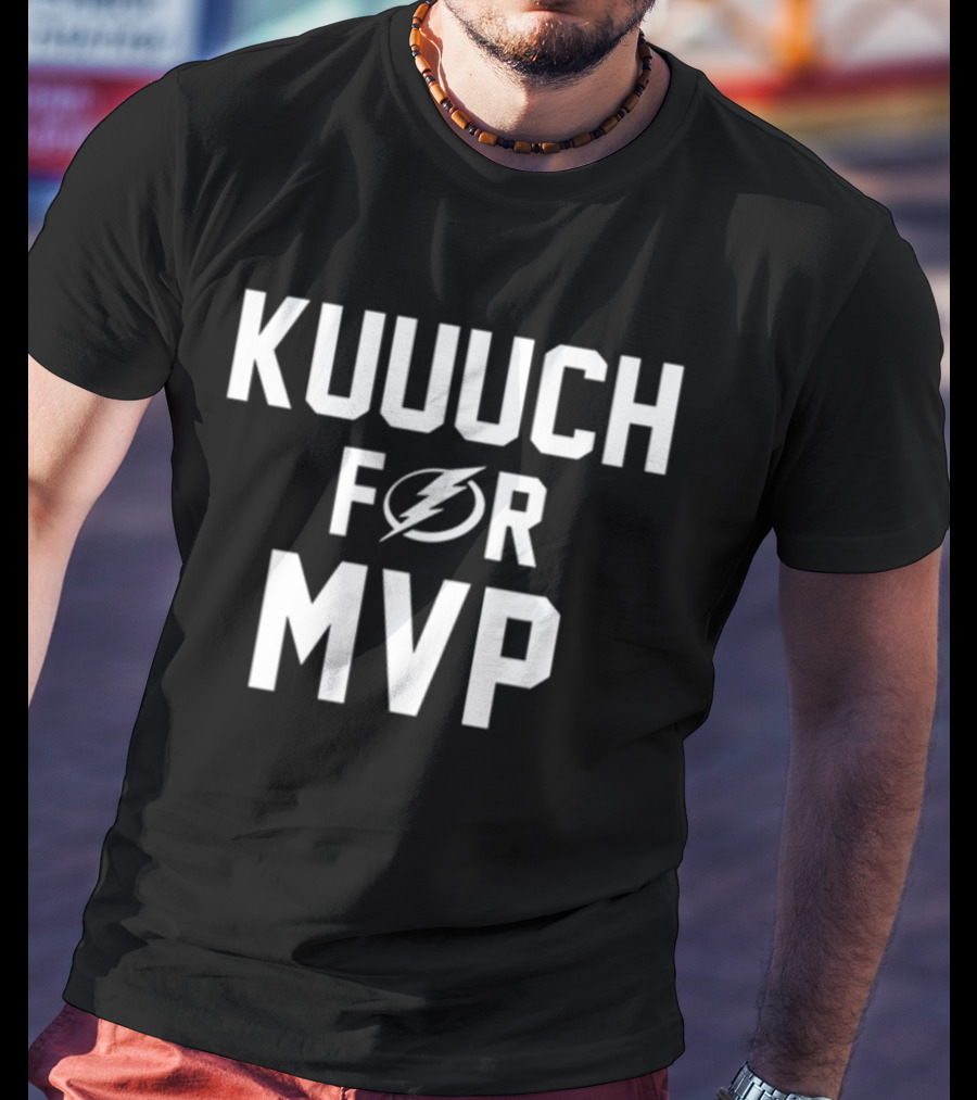 Kuuuuch For MVP Tampa Bay Lightning Bolt T-Shirt